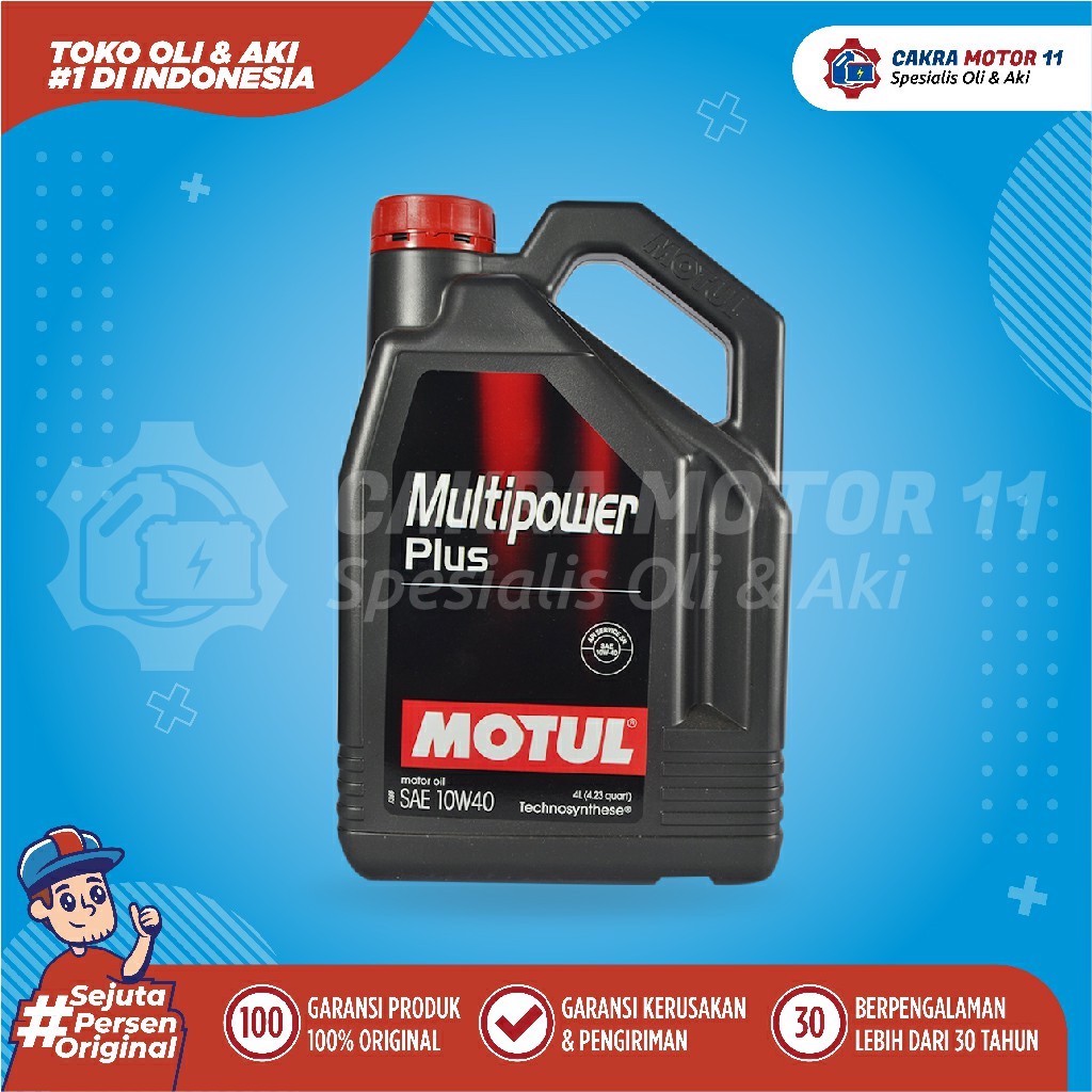 Jual Motul Multi Power Plus W Lt Mobil Original Untuk Segala Merek