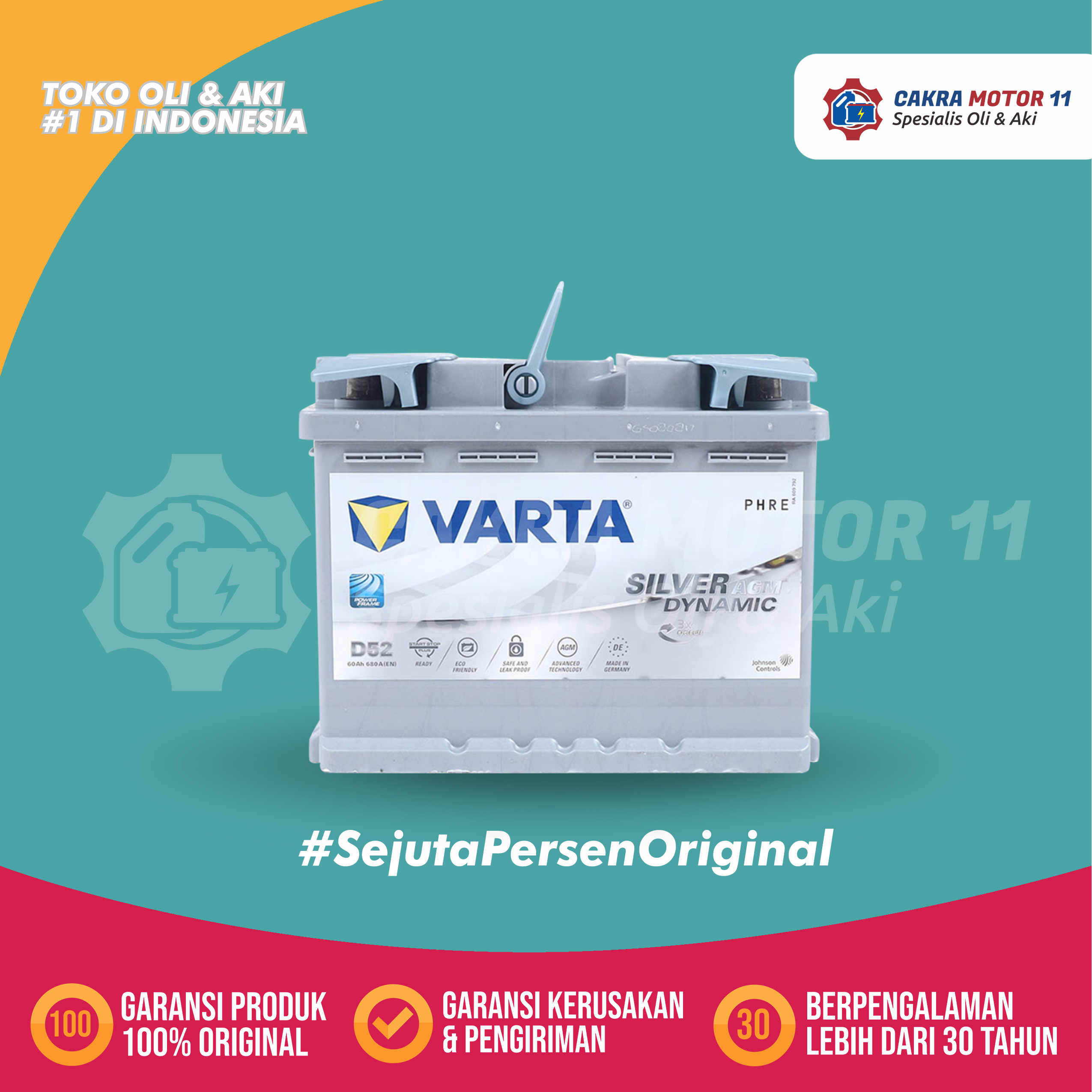 Varta Silver Dynamic AGM 56001