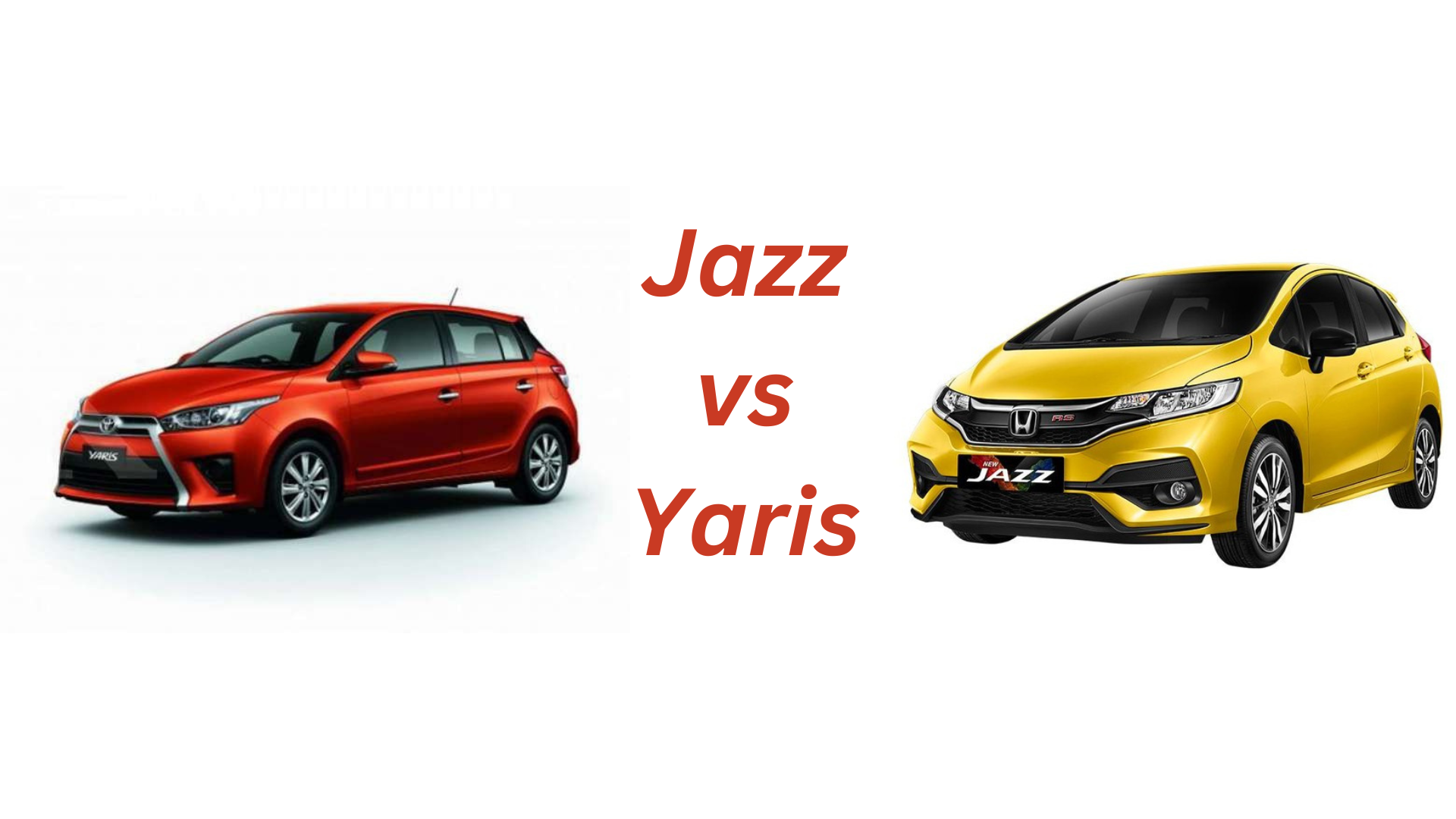 Jazz vs Yaris