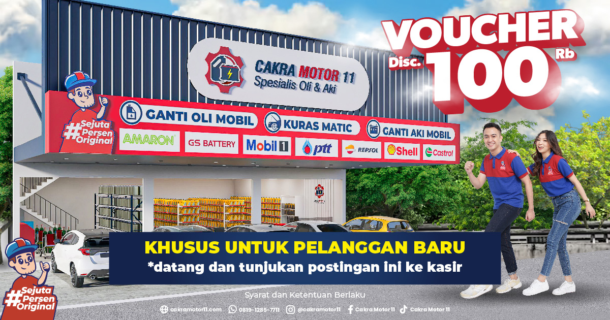 promo pelanggan baru cakra motor 11