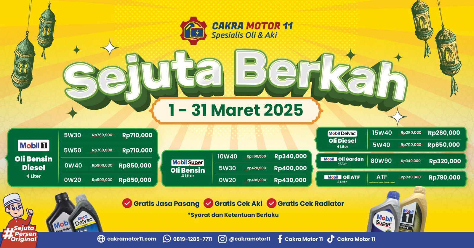 Promo Ramadan Cakra Motor 11 2025