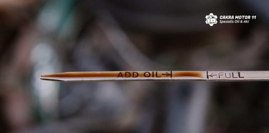 level dipstick oli