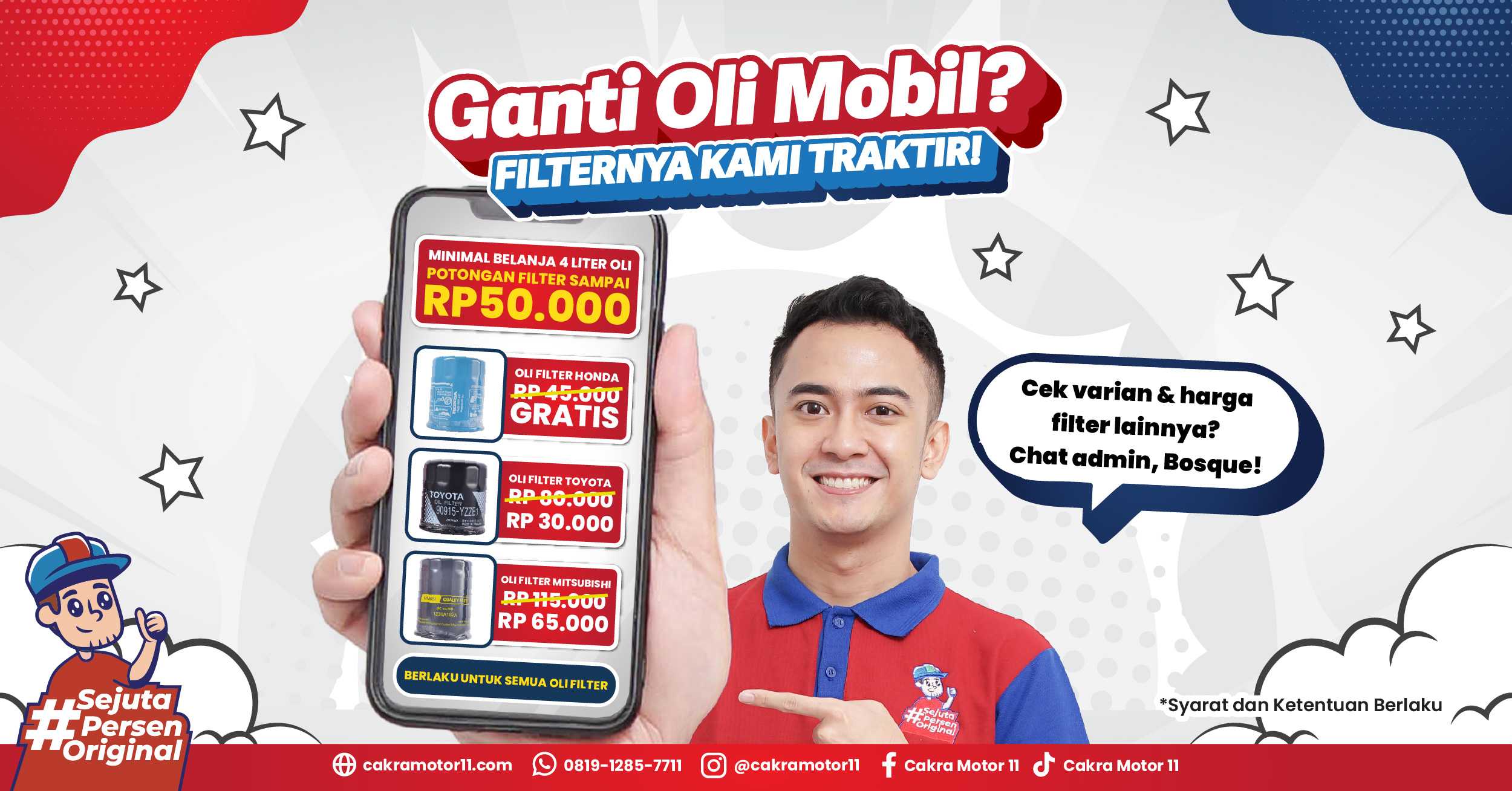 promo traktir filter