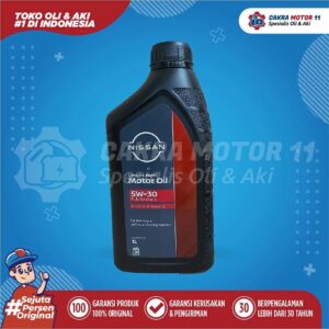 NISSAN GENUINE PARTS MOTOR OIL 5W30 SPGF-6 1LT