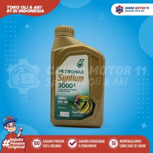 PETRONAS SYNTIUM 3000 E 0W20 SN PLUS 1LT