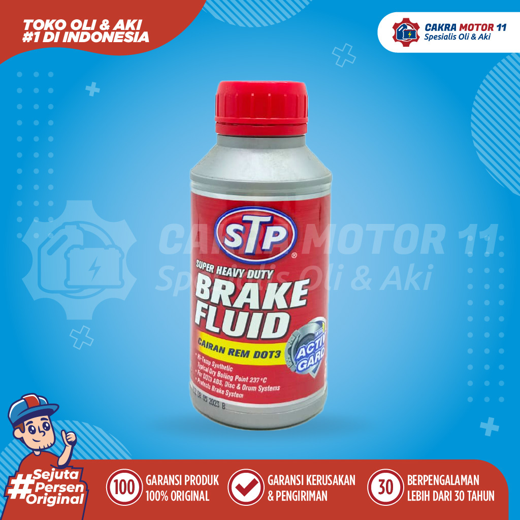 Jual Stp Brake Fluid Dot Merah Ml Mobil Original Untuk Segala Merek