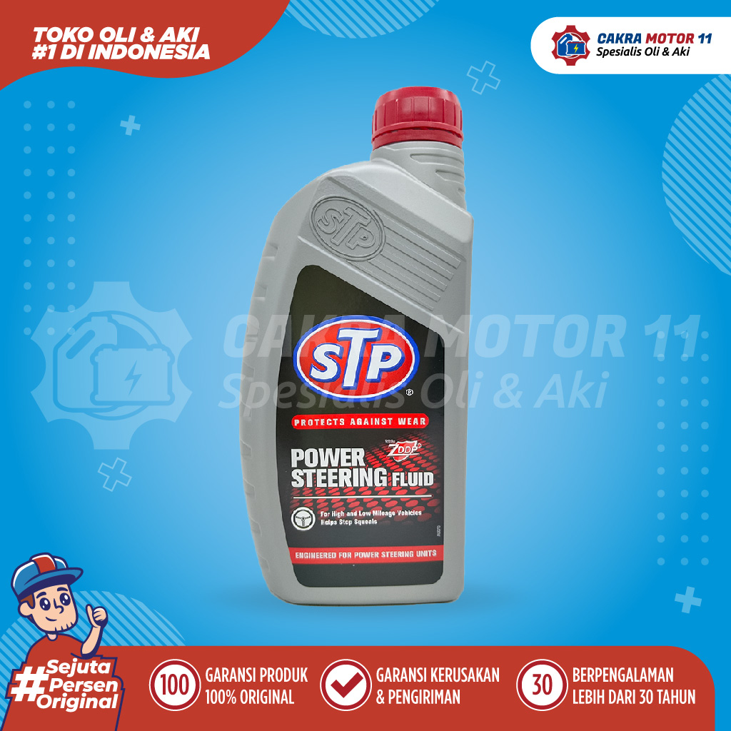 Jual STP POWER STEERING FLUID 946ML MERAH Mobil Original untuk segala