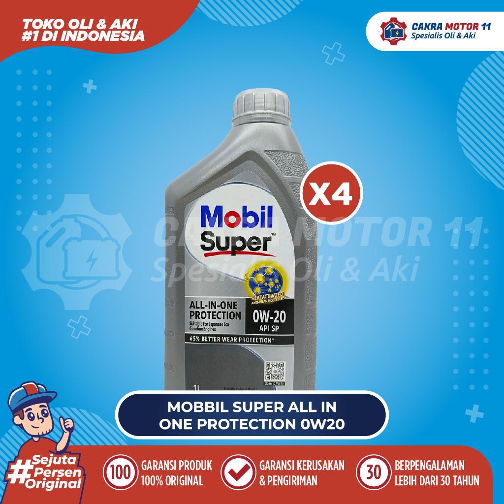 MOBIL SUPER ALL IN ONE PROTECTION 0W20 SP PROMO BUNDLE