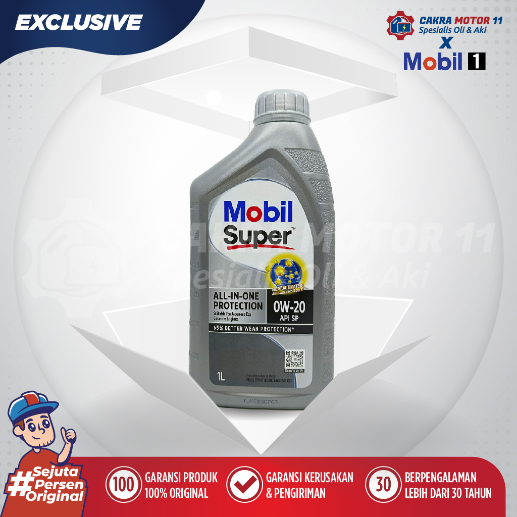 MOBIL SUPER ALL IN ONE PROTECTION 0W20 SP 1LT