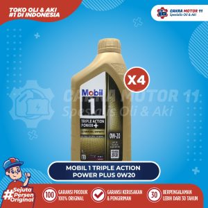 MOBIL 1 TRIPLE ACTION POWER PLUS 0W20 SP PROMO BUNDLE