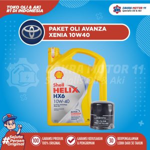 PAKET OLI AVANZA / XENIA 10W40