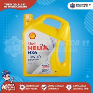 SHELL HELIX HX6 10W40 4LT