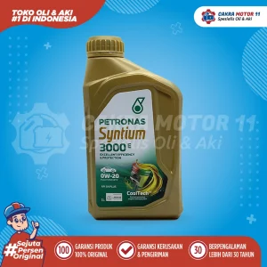 PETRONAS SYNTIUM 3000 E 0W20 SN PLUS 1LT