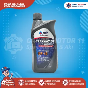 PTT PERFORMA SEMI SYNTHETIC HIGH ENDURANCE 10W40 SN 1LT