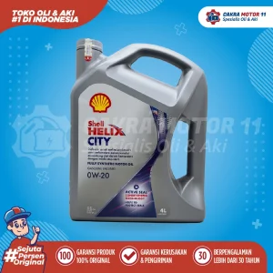 SHELL HELIX CITY 0W20 SP 4LT