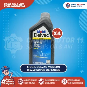 MOBIL DELVAC MODERN 15W40 SUPER DEFENSE PROMO BUNDLE