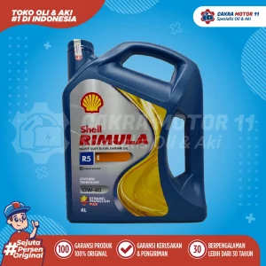 SHELL RIMULA R5 E DIESEL 10W40 4LT