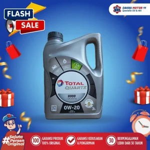 PROMO FLASH SALE TOTAL QUARTZ 8000 GF-6 0W20 3LT