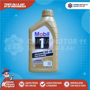 MOBIL 1 ADVANCED FUEL ECONOMY 0W20 1LT