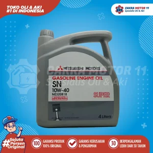 MITSUBISHI GASOLINE ENGINE OIL 10W40 SN 4LT