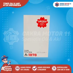 AIR FILTER SAKURA A-1878 FILTER UDARA