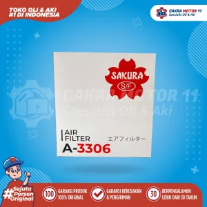 AIR FILTER SAKURA A-3306 FILTER UDARA