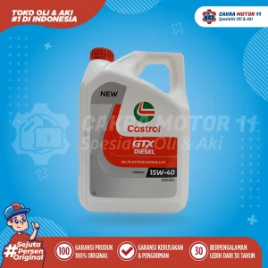 CASTROL GTX DIESEL 15W40 4LT