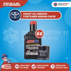 PAKET OLI INNOVA / FORTUNER BENSIN 5W30