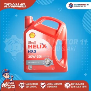 SHELL HELIX HX3 20W50 4LT