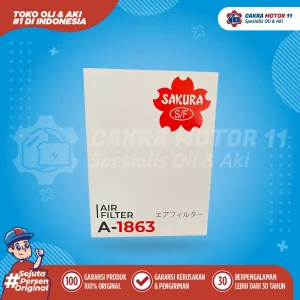 AIR FILTER SAKURA A-1863 AIR FILTER