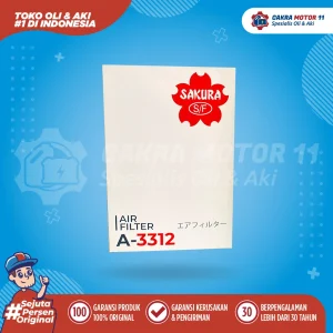 AIR FILTER SAKURA A-3312 FILTER UDARA