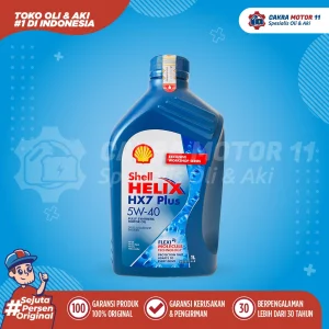 SHELL HELIX HX7 5W40 1LT OLI BENSIN DIESEL