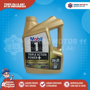 MOBIL 1 TRIPLE ACTION POWER PLUS 0W20 SP 4X4LT