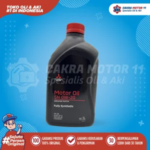 MITSUBISHI GASOLINE ENGINE OIL 0W20 SN 1LT
