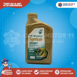 PETRONAS SYNTIUM 3000 E 0W20 SN PLUS 1LT