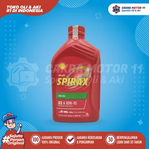 SHELL SPIRAX S2A GL-5 80W90 1LT